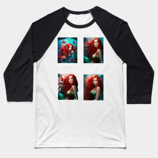 Little Sirenas Baseball T-Shirt